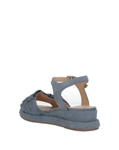 Shop Adele Dezotti Sandals In Lead