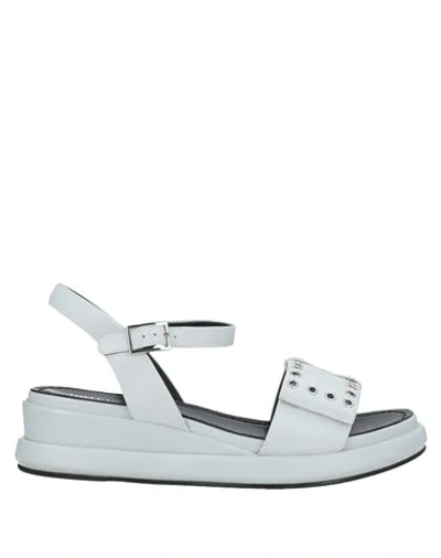 Shop Adele Dezotti Sandals In White