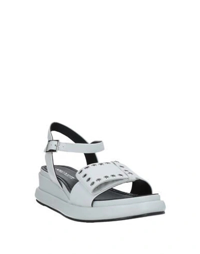 Shop Adele Dezotti Sandals In White