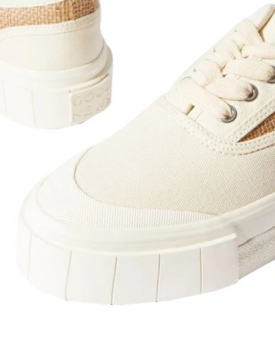 Shop Good News Woman Sneakers Ivory Size 11 Textile Fibers In White