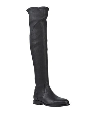 Shop Alberto Fasciani Knee Boots In Black