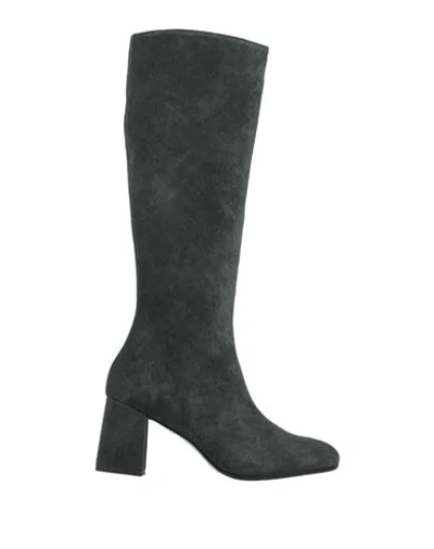 Shop Antidoti Knee Boots In Dark Green