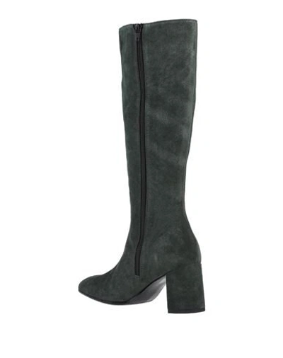 Shop Antidoti Knee Boots In Dark Green