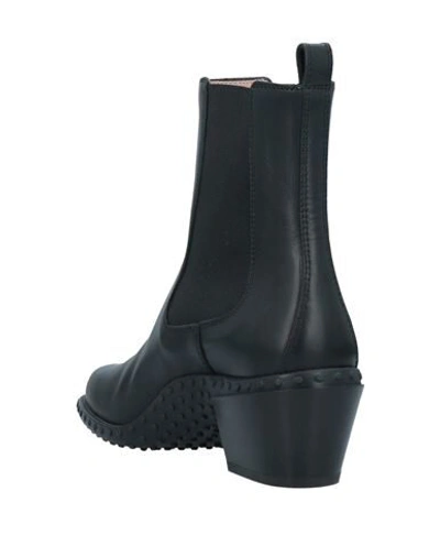 Tod's Ankle Boots In Black