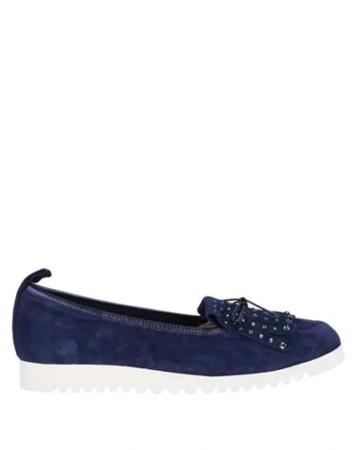 Shop Status Loafers In Dark Blue