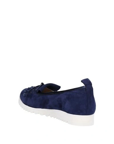 Shop Status Loafers In Dark Blue