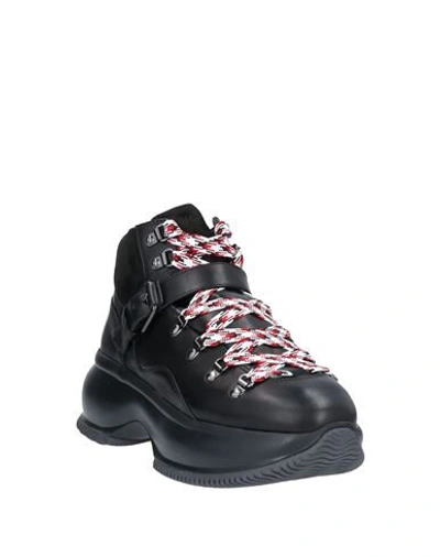 Hogan Maxi I Active Ankles Boots In Black