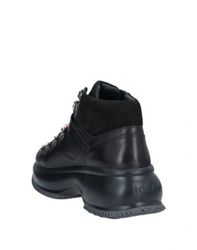 Hogan Maxi I Active Ankles Boots In Black