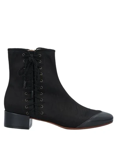 Shop Francesco Russo Ankle Boots In Black