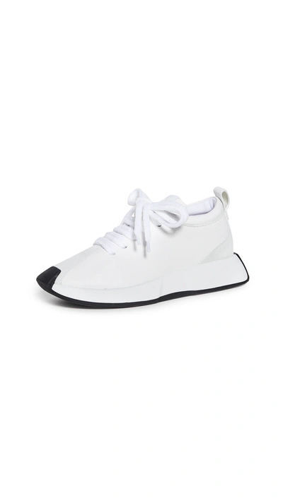 Shop Giuseppe Zanotti Arena Sneakers In White
