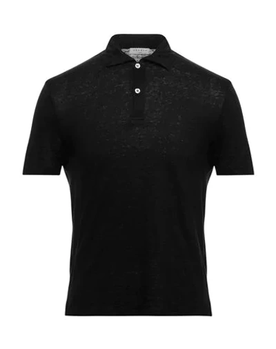 Shop Sandro Polo Shirts In Black
