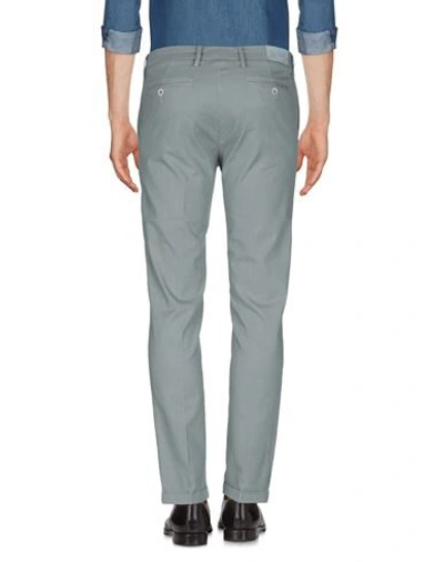 Shop Re-hash Man Pants Grey Size 30 Linen, Cotton, Elastane
