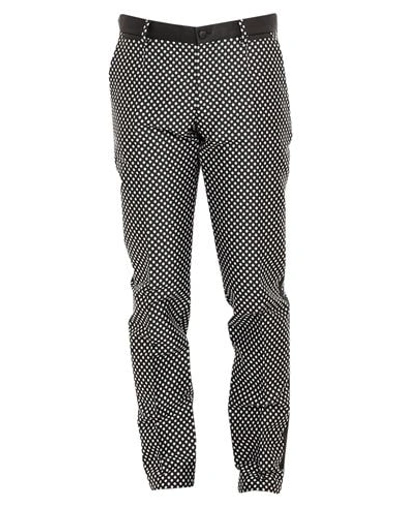Shop Dolce & Gabbana Man Pants Black Size 34 Polyester, Silk