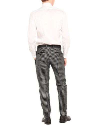 Shop Dolce & Gabbana Man Pants Black Size 34 Polyester, Silk
