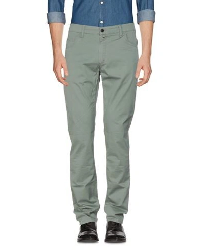 Shop Barbour Casual Pants In Military Green
