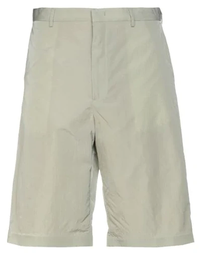 Shop Paul Smith Man Shorts & Bermuda Shorts Military Green Size 34 Nylon