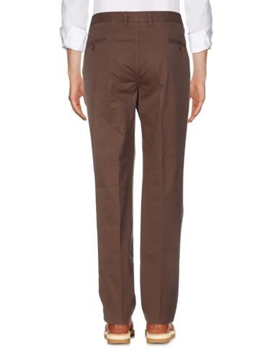 Shop Barbour Pants In Cocoa
