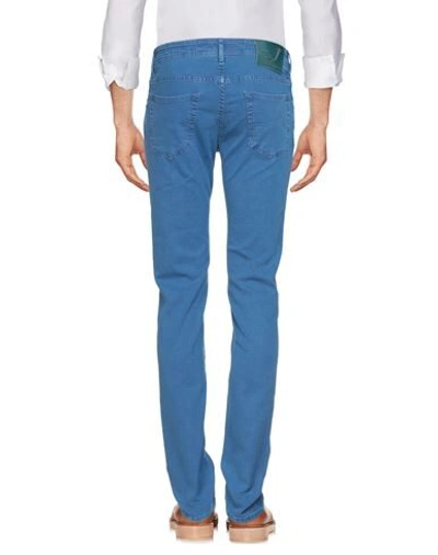 Shop Jacob Cohёn Casual Pants In Blue