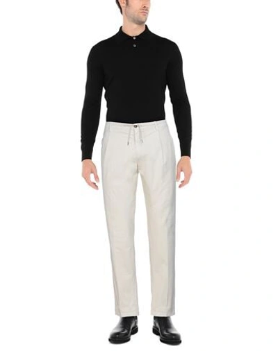 Shop 40weft Casual Pants In Ivory