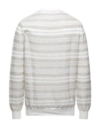 Shop Ermenegildo Zegna Sweaters In White