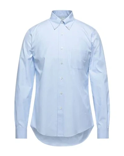 Shop Brooks Brothers Solid Color Shirt In Sky Blue