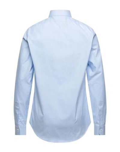 Shop Brooks Brothers Solid Color Shirt In Sky Blue