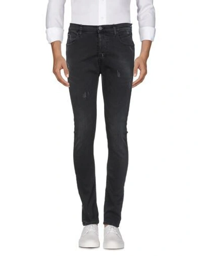 Shop Imperial Man Jeans Black Size 28 Cotton, Elastane
