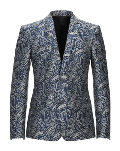 Shop Golden Goose Suit Jackets In Blue