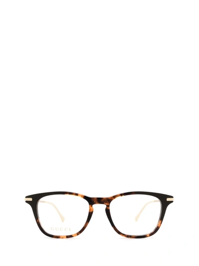 Shop Gucci Gg0919o Havana Glasses