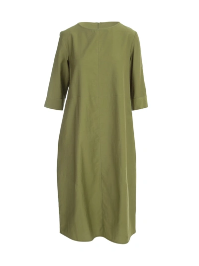 Shop Antonelli Longuette S/s Dress In Green