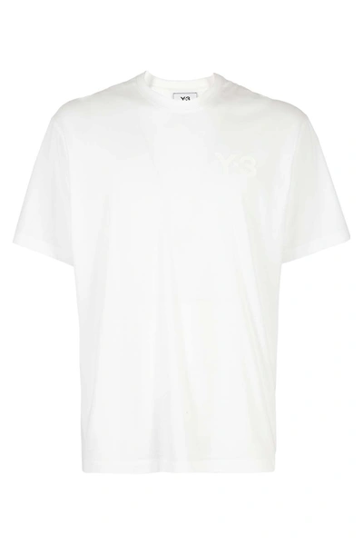 Shop Y-3 T-shirt In White