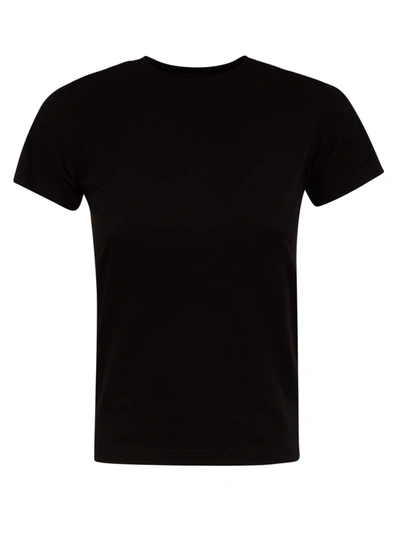 Shop Moncler Rear Logo T-shirt In Black