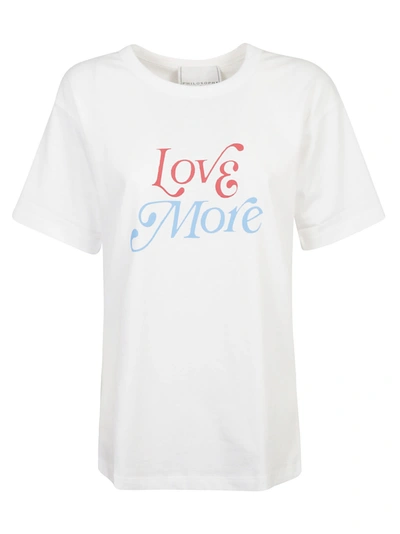 Shop Philosophy Di Lorenzo Serafini Log More Printed T-shirt In White