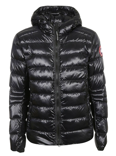 Shop Canada Goose Crofton Padded Jacket In Black