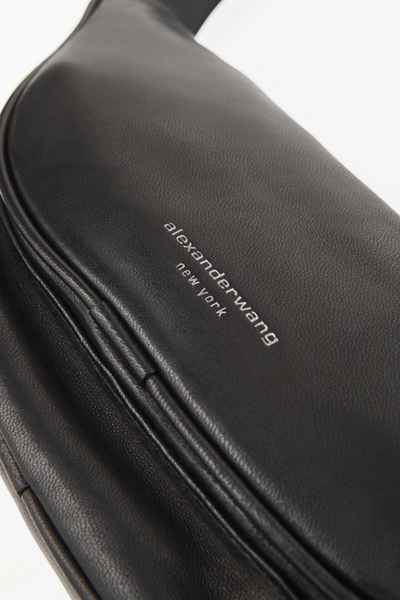 Alexander Wang Attica Fanny Pack In Leather In Black
