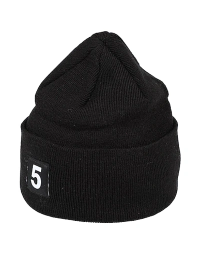 Shop 5preview Hats In Black