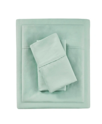 Shop Beautyrest Temperature Regulating 1000 Thread Count 4-pc. Sheet Set, Full In Seafoam