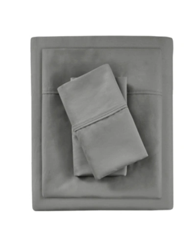 Shop Beautyrest Temperature Regulating 1000 Thread Count 4-pc. Sheet Set, Full In Charcoal