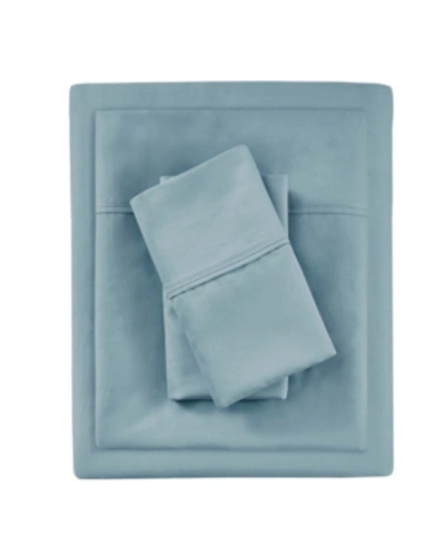 Shop Beautyrest Temperature Regulating 1000 Thread Count 4-pc. Sheet Set, Full In Blue