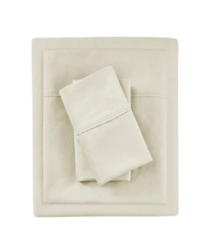 Beautyrest Temperature Regulating 1000 Thread Count Cotton Sateen Blend 4-pc. Sheet Set, King In Ivory