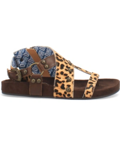 Shop Dingo Women's Sage Brush Sandals Women's Shoes In Leopard
