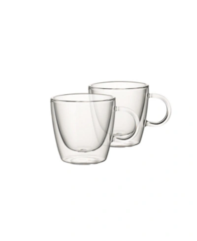 Shop Villeroy & Boch Artesano Hot Beverage Medium Cup Pair In Clear