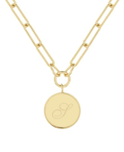 Shop Brook & York Callie Initial Pendant In Gold- S