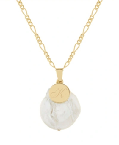 Shop Brook & York Olive Initial Charm Pendant In Gold- K
