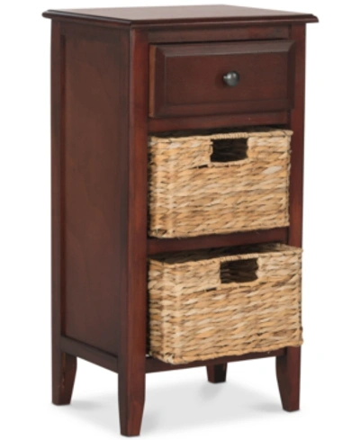 Safavieh Sabella Side Table In Cherry