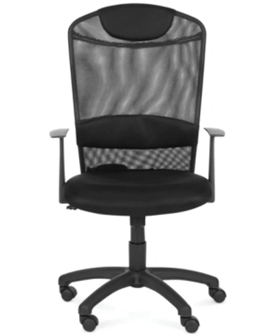 Shop Furniture Safavieh Ormand Desk Chair In Black