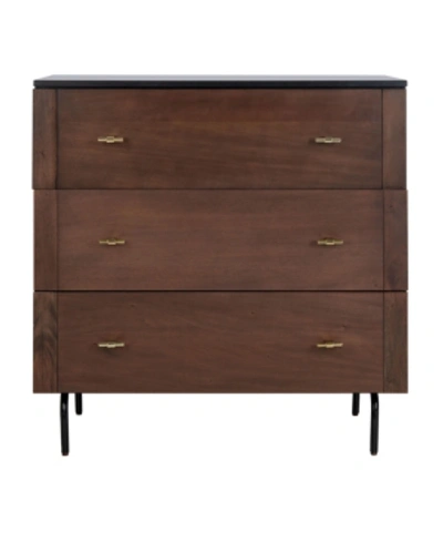 Shop Safavieh Genevieve Dresser In Black