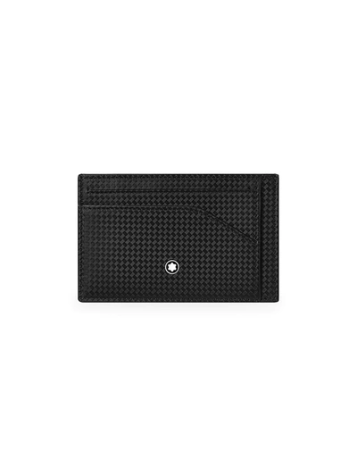 Shop Montblanc Extreme 2.0 Leather Pocket Card Case In Black