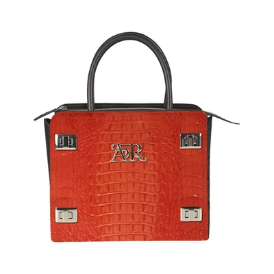 Shop Alessio Ravaioli Aspis Medium In Red