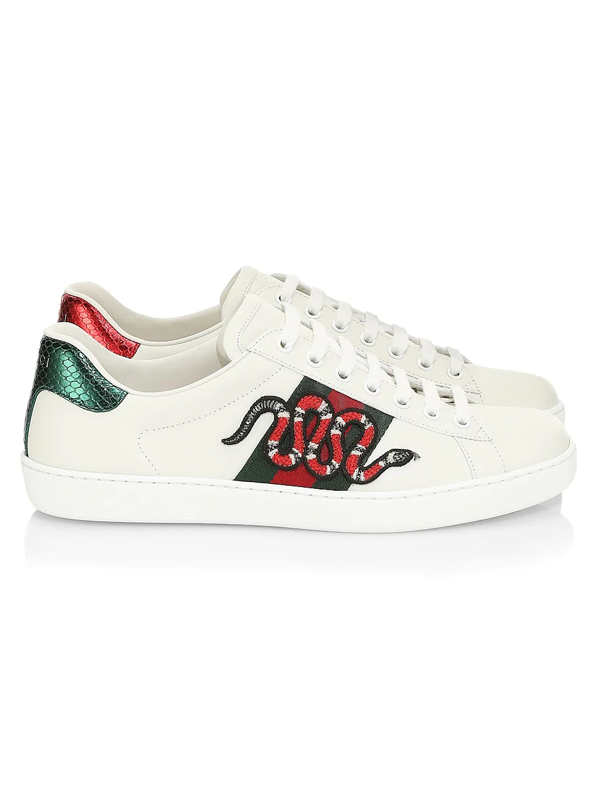 ace kingsnake print sneaker